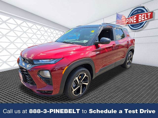 Red (Crimson Metallic) 2023 Chevrolet Trailblazer SUV / Crossover Four-Wheel Drive 9-Speed Automatic