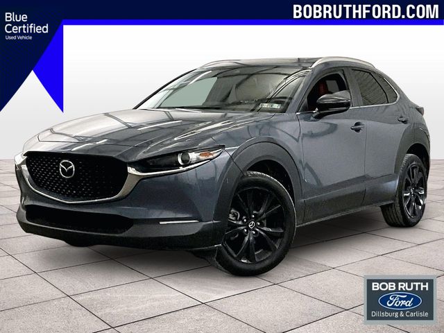 2023 Mazda CX-30 2.5 S Carbon Edition Gray at Rochrich Mazda
