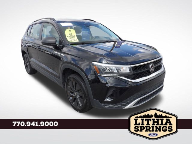 Deep Black Pearl 2024 Volkswagen Taos SUV / Crossover Front-Wheel Drive 8-Speed Automatic
