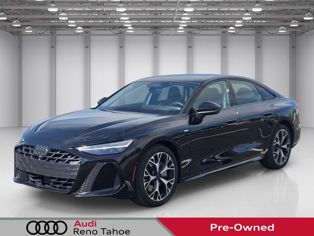 Black Metallic 2026 Audi A6 Sedan All-Wheel Drive 7-Speed Automatic