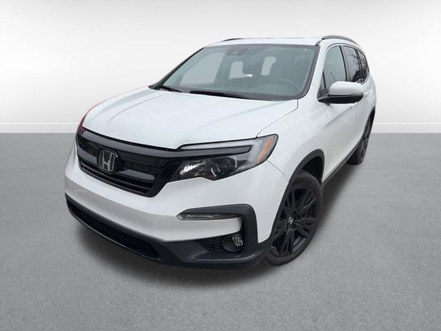 Platinum White Pearl 2022 Honda Pilot SE AWD SUV / Crossover All-Wheel Drive 9-Speed Automatic