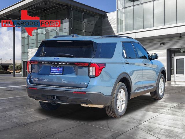 2025 Vapor Blue Metallic Ford Explorer Active 4X4 SUV