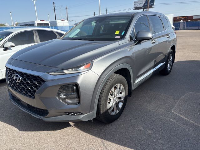 Machine Gray 2019 Hyundai Santa Fe 2.4L SE FWD SUV / Crossover Front-Wheel Drive 8-Speed Automatic