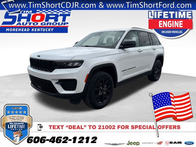 Bright White Clearcoat 2025 Jeep Grand Cherokee SUV / Crossover Four-Wheel Drive 8-Speed Automatic
