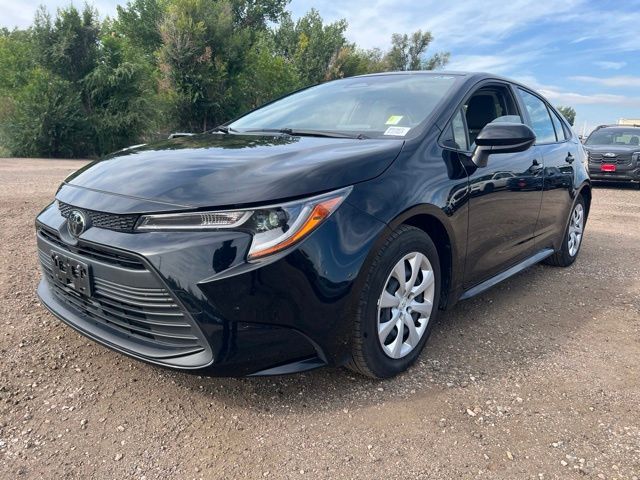 Midnight Black Metallic 2024 Toyota Corolla Sedan Front-Wheel Drive Continuously Variable Transmission