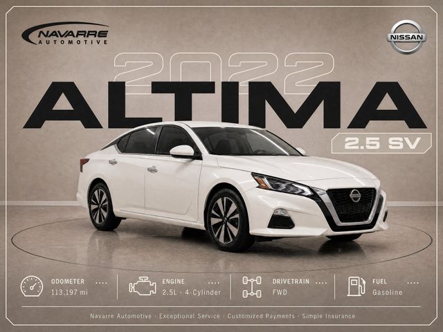 2022 Nissan Altima 2.5 SV FWD