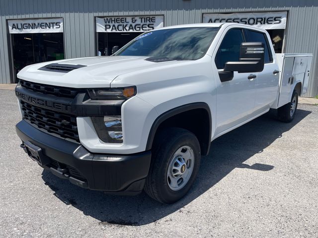 2021 Chevrolet Silverado 2500HD Work Truck - Summit White exterior view 3