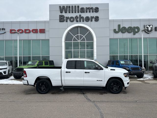 2023 Ram 1500 Big Horn/Lone Star - Bright White Clearcoat exterior view 4