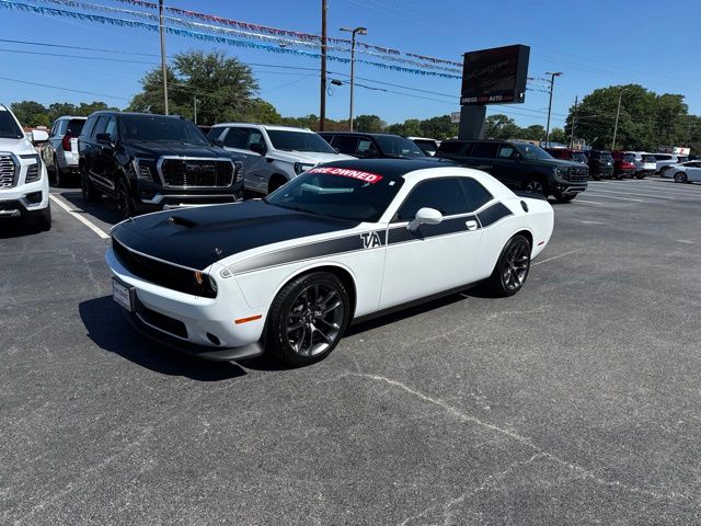White 2023 Dodge Challenger Coupe Rear-Wheel Drive 8-Speed Automatic