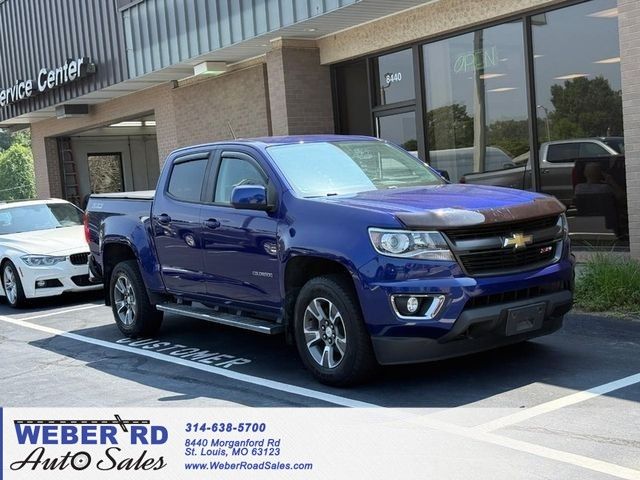 Laser Blue 2016 Chevrolet Colorado Pickup Truck Four-Wheel Drive 6-Speed Automatic