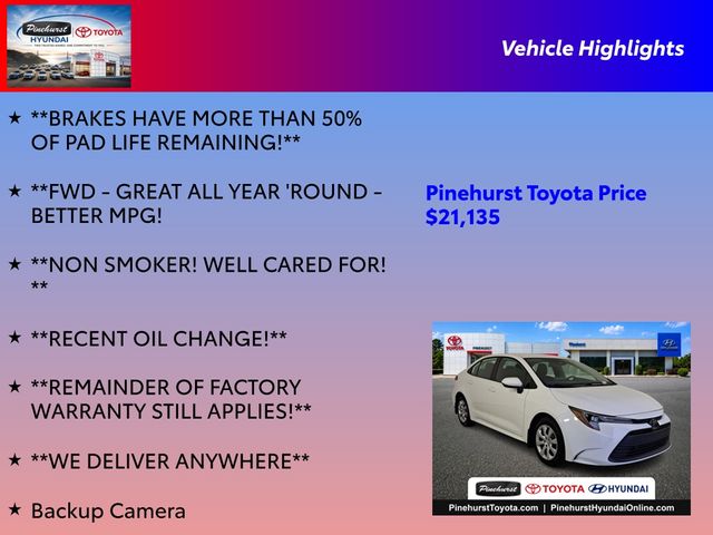 Used 2025 Toyota Corolla Sedan
