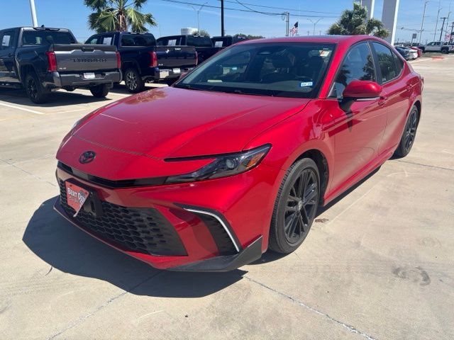 Used 2025 Red Toyota SE image 3