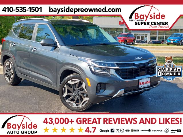 Gravity Gray 2024 Kia Seltos SUV / Crossover All-Wheel Drive 8-Speed Automatic