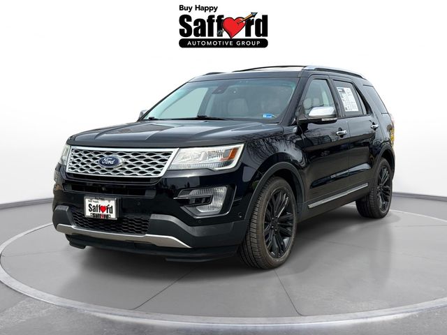 Shadow Black 2017 Ford Explorer Platinum AWD SUV / Crossover All-Wheel Drive 6-Speed Automatic