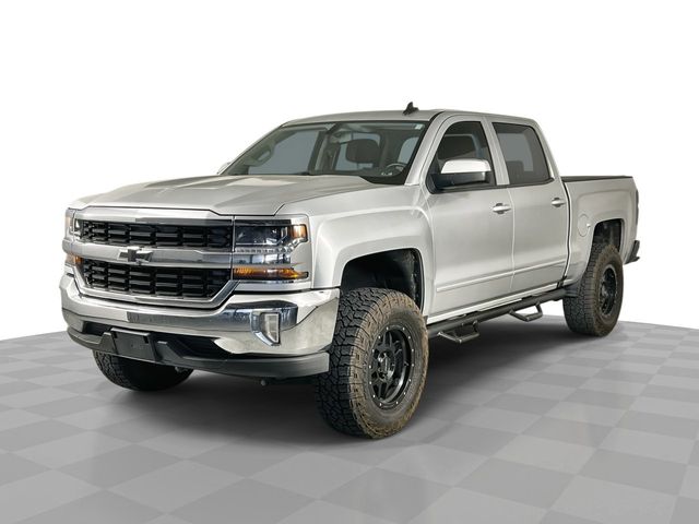Silver Ice Metallic 2016 Chevrolet Silverado 1500 LT Crew Cab RWD Pickup Truck 4X2 6-Speed Automatic Overdrive
