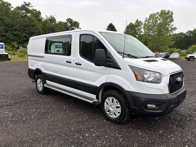 Oxford White 2025 Ford Transit Cargo Van Rear-Wheel Drive