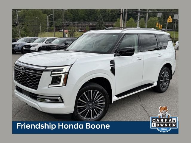 Everest White Pearl Tricoat 2025 Nissan Armada SUV / Crossover Four-Wheel Drive 9-Speed Automatic