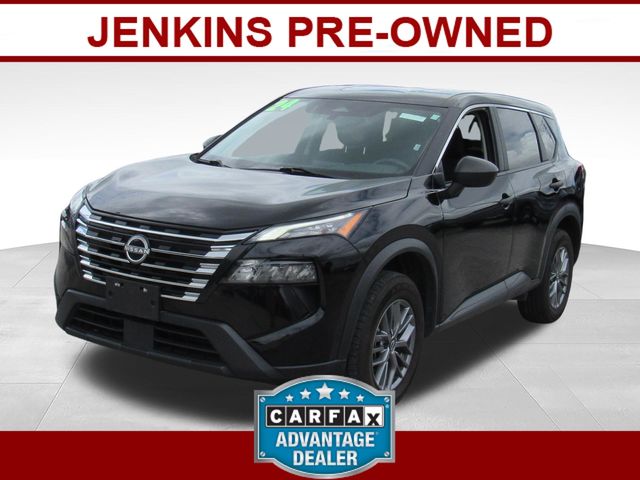 Super Black 2024 Nissan Rogue SUV / Crossover All-Wheel Drive Continuously Variable Transmission