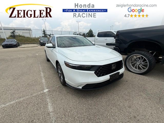 Canyon River Blue Metallic 2025 Honda Accord Sedan Front-Wheel Drive Continuously Variable Transmission