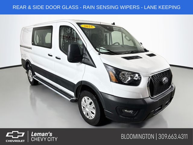 Oxford White 2025 Ford Transit Cargo Van Rear-Wheel Drive