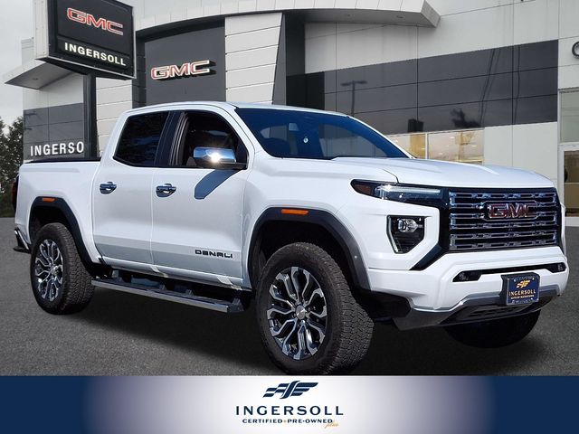 Summit White 2026 GMC Canyon Pickup Truck Four-Wheel Drive 8-Speed Automatic