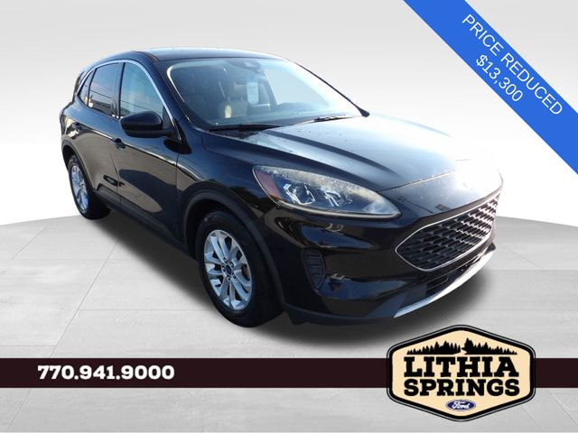 Black Metallic 2021 Ford Escape SUV / Crossover Front-Wheel Drive 8-Speed Automatic