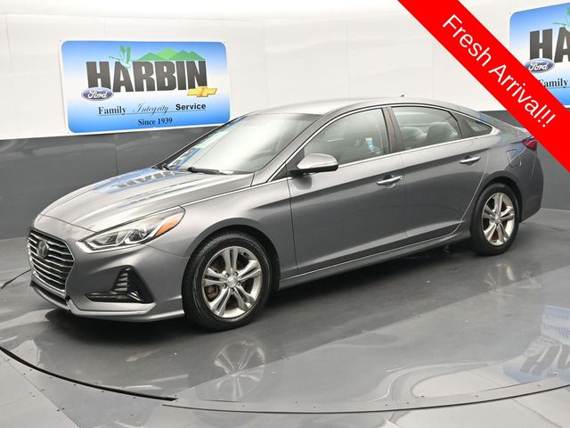 Machine Gray 2018 Hyundai Sonata Sedan Front-Wheel Drive 6-Speed Automatic