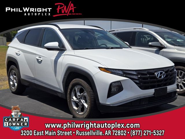 White Pearl 2024 Hyundai Tucson SUV / Crossover All-Wheel Drive 8-Speed Automatic