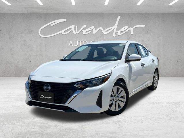 White (Fresh Powder) 2025 Nissan Sentra Sedan Front-Wheel Drive Continuously Variable Transmission