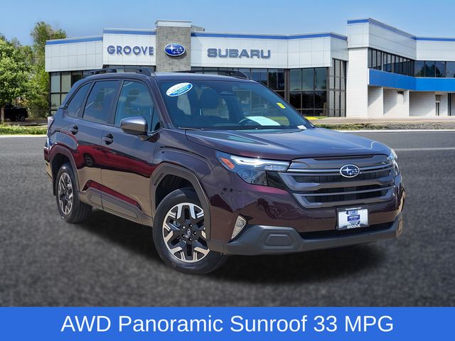 Dark Mahogany Pearl 2026 Subaru Forester SUV / Crossover All-Wheel Drive Continuously Variable Transmission