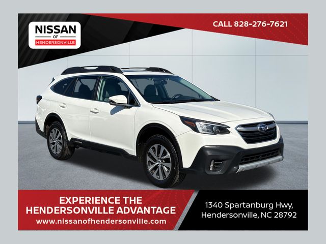 Crystal White Pearl 2022 Subaru Outback Premium AWD SUV / Crossover All-Wheel Drive Continuously Variable Transmission