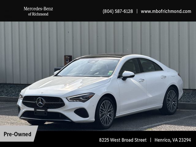 Polar White 2026 Mercedes-Benz CLA Coupe All-Wheel Drive 8-Speed Dual Clutch