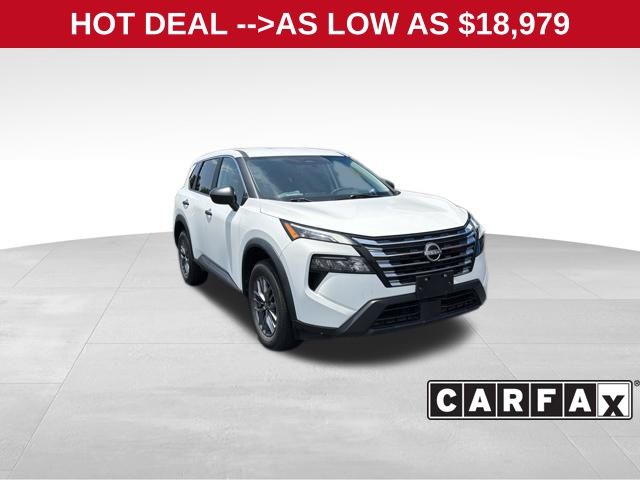 Glacier White 2024 Nissan Rogue SUV / Crossover All-Wheel Drive Continuously Variable Transmission