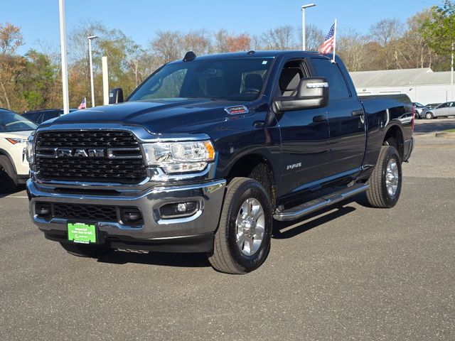 Patriot Blue Pearlcoat 2024 RAM 2500 Big Horn Crew Cab 4WD Pickup Truck Four-Wheel Drive 8-Speed Automatic