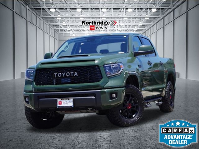 Army Green 2020 Toyota Tundra Pickup Truck Four-Wheel Drive 6-Speed Automatic