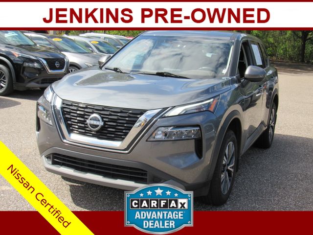 Gray (Gun Metallic) 2023 Nissan Rogue SUV / Crossover All-Wheel Drive Continuously Variable Transmission