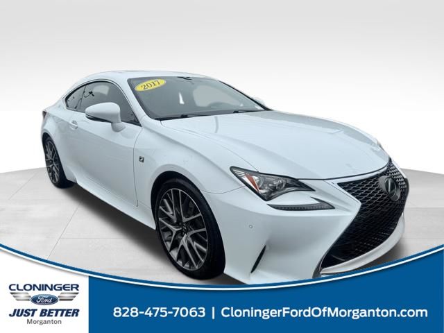 Ultra White 2017 Lexus RC 200t RWD Coupe Rear-Wheel Drive 8-Speed Dual Clutch