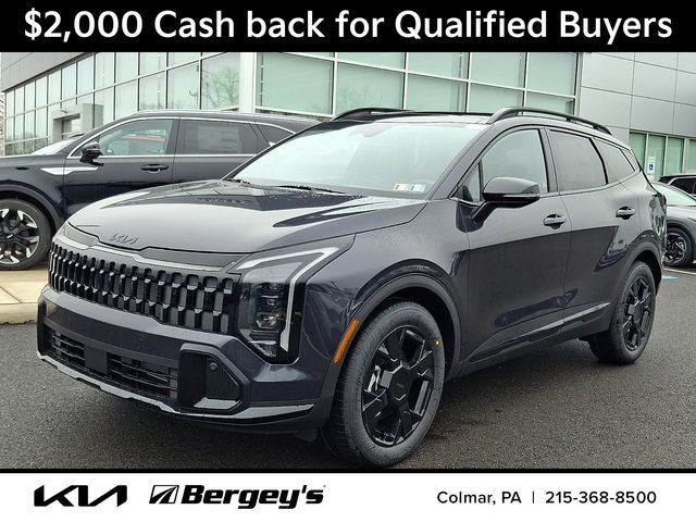 Panthera Metal Gray 2026 Kia Sportage X-Line AWD SUV / Crossover All-Wheel Drive 8-Speed Automatic