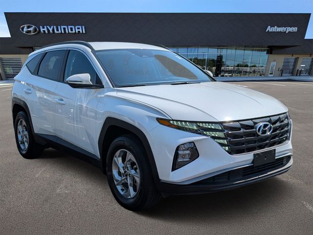 White Pearl 2023 Hyundai Tucson SEL AWD SUV / Crossover All-Wheel Drive 8-Speed Automatic