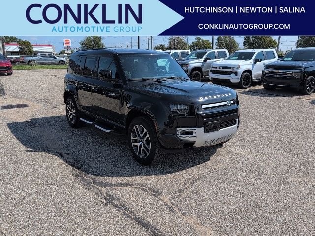 Black 2022 Land Rover Defender SUV / Crossover All-Wheel Drive 8-Speed Automatic