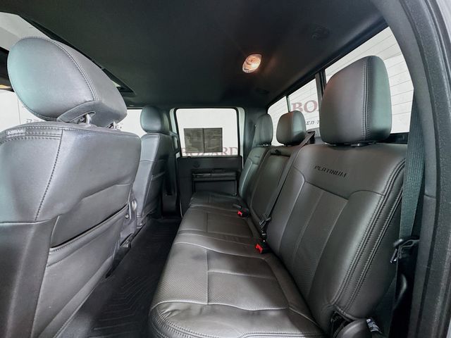 2015 White Platinum Metallic Tri-Coat Ford Super Duty F-250 SRW Platinum 4X4 Truck
