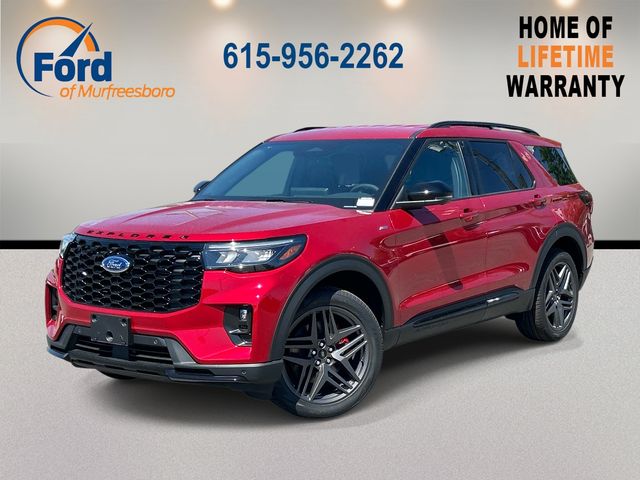 Red Metallic 2026 Ford Explorer ST-Line AWD SUV / Crossover All-Wheel Drive Automatic