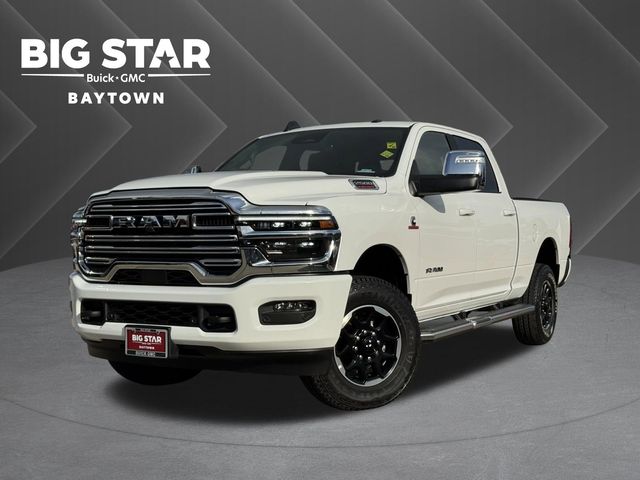 2025 Ram 2500 Laramie White at DeMontrond Gulf Freeway