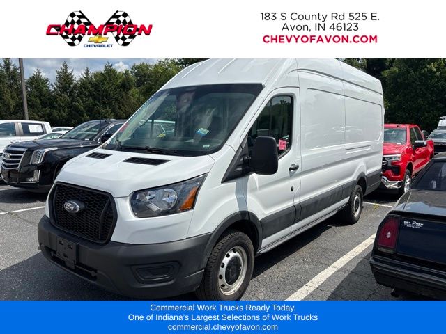 White 2025 Ford Transit Cargo Van Rear-Wheel Drive