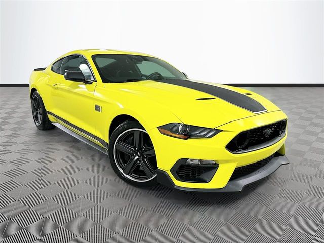 Grabber Yellow 2021 Ford Mustang Mach 1 Coupe RWD Coupe Rear-Wheel Drive Automatic