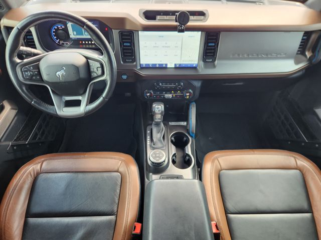 2021 Ford Bronco Outer Banks Blue at DeMontrond Ford