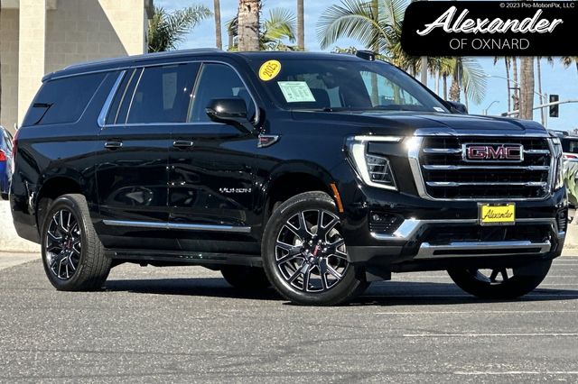 Onyx Black 2025 GMC Yukon XL SUV / Crossover Four-Wheel Drive Automatic