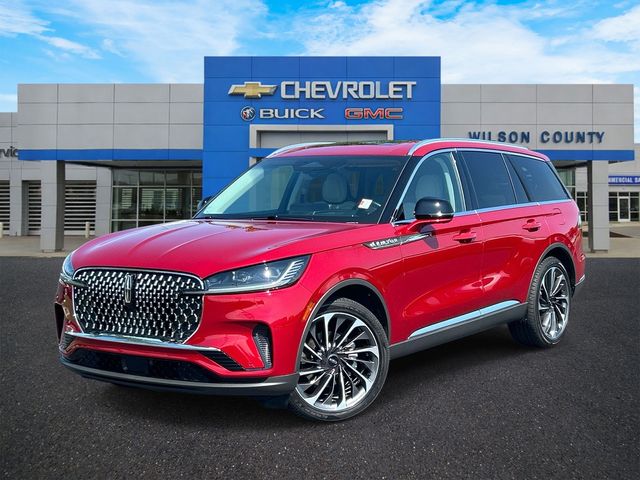 Red 2025 Lincoln Aviator SUV / Crossover All-Wheel Drive Automatic
