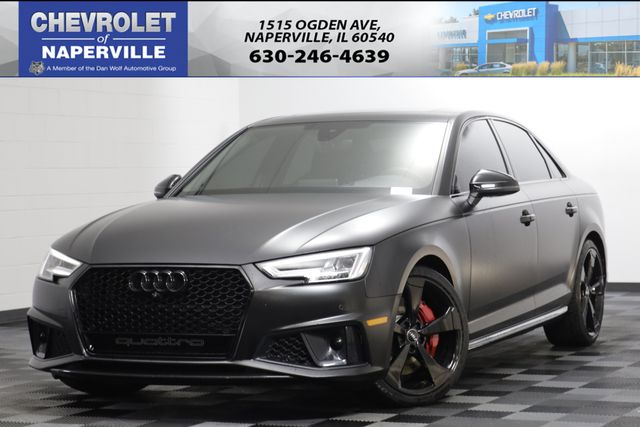 Black Metallic 2019 Audi S4 3.0T quattro Prestige Sedan AWD Sedan All-Wheel Drive 8-Speed Automatic