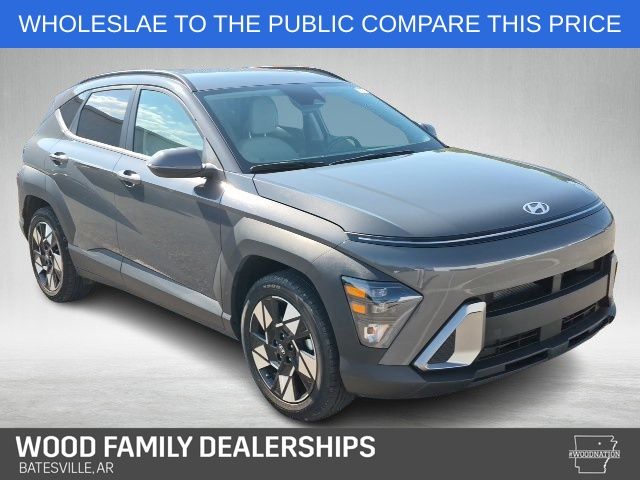 Ecotronic Gray Pearl 2025 Hyundai Kona SUV / Crossover Front-Wheel Drive Continuously Variable Transmission